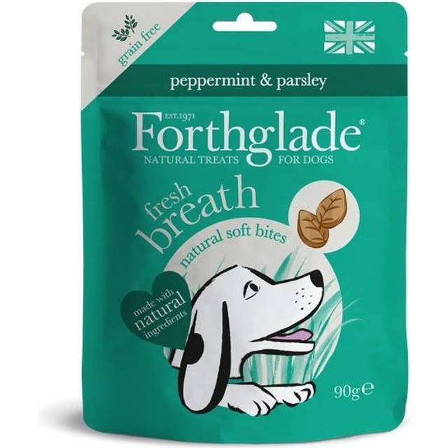 Forthglade Functional Natural Soft Bites - Fresh Breath - Saver Pack: 8 x 90g