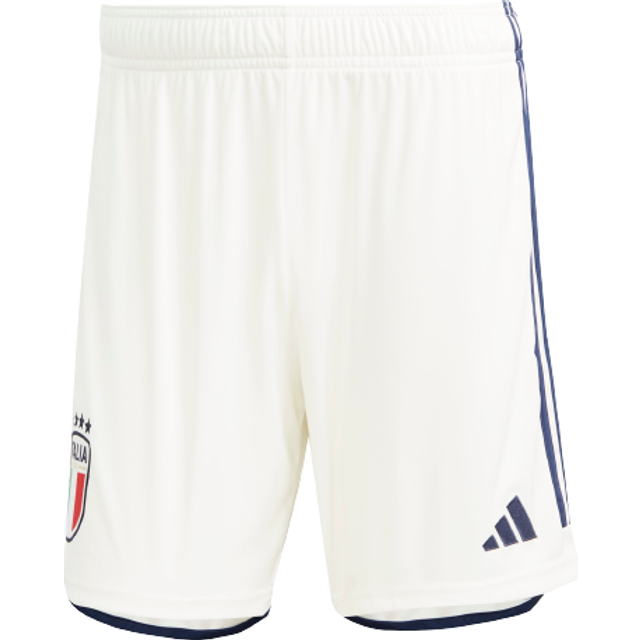 '23-'24 Italy Away Shorts (Off White) Men's XL Polyester Made By: Adidas