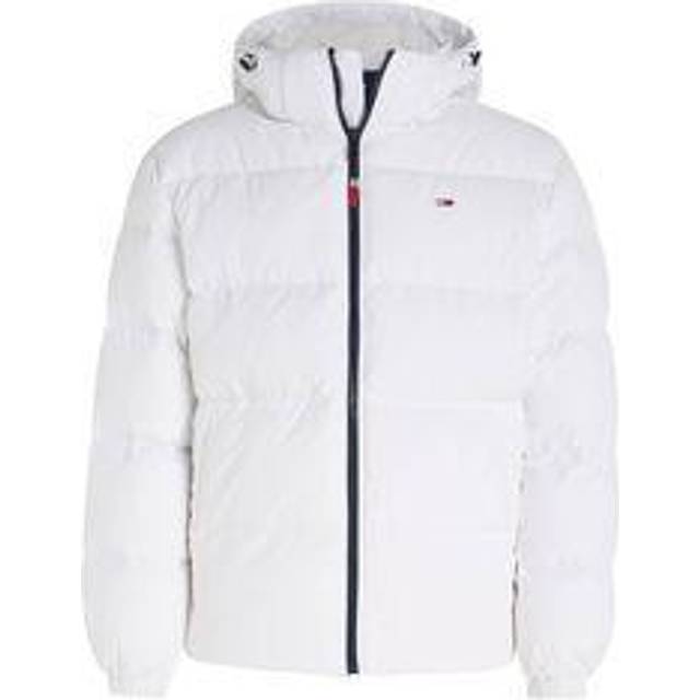 Tommy Jeans Tjm Essential DM0DM15447 Dunjacka Herr, Vit, XL
