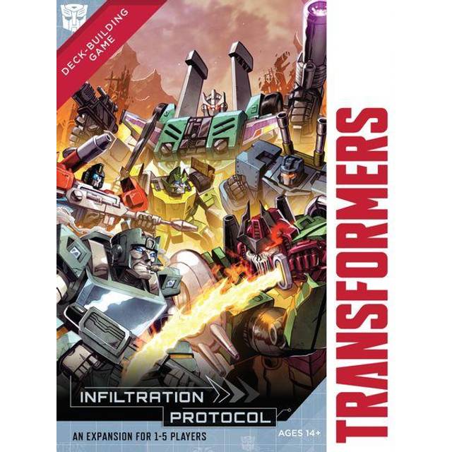 Renegade Games Studio Transformers Deck Building Game: Infiltrationsprotokoll Extension – Från 14 år, 1 till 5 spelare