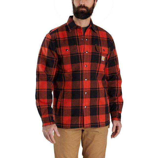 Carhartt 105939 Skjortejakke i rød - Str. L