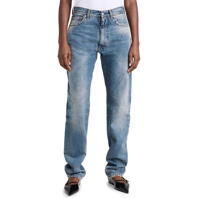 Mm6 Maison Margiela Woman Jeans Blue Size 26 Cotton