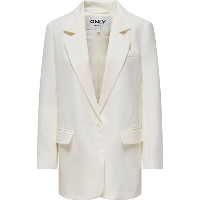 Bestseller A/S Dam ONLLANA-Berry L/S OVS TLR NOOS Blazer, Cloud Dancer, 32, Molndansare, 32