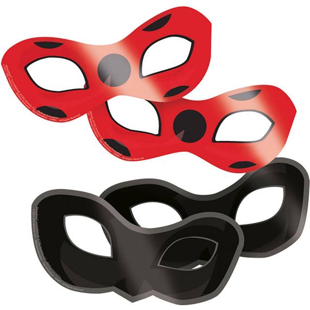Ladybug Ögonmasker - 8-pack