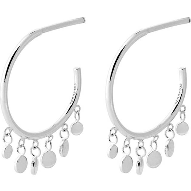 Glow Earrings Sterling Sølv Øreringe fra Pernille Corydon