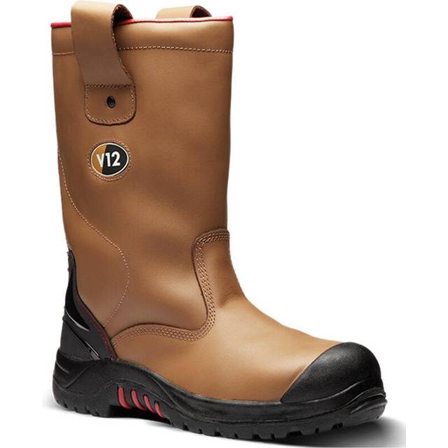V12 grizzly mens composite toe midsole s3 safety rigger boots