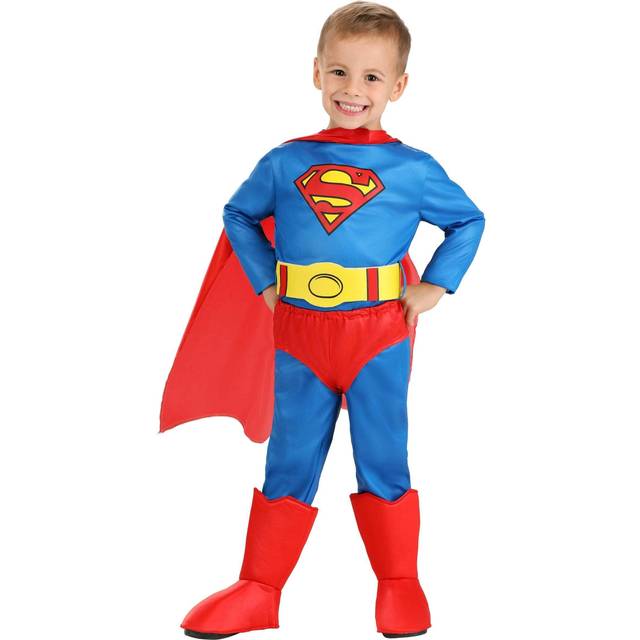 Toddler DC Comics Classic Superman Costume | DC Comics Costumes - Blue&#47;Red&#47;Yellow (4T)