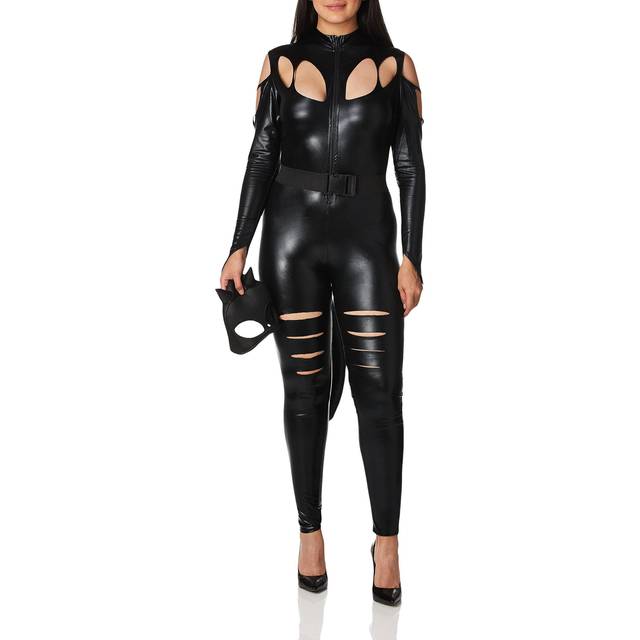 Black Cat Fight Women's Costume | Sexy Costumes (XL)