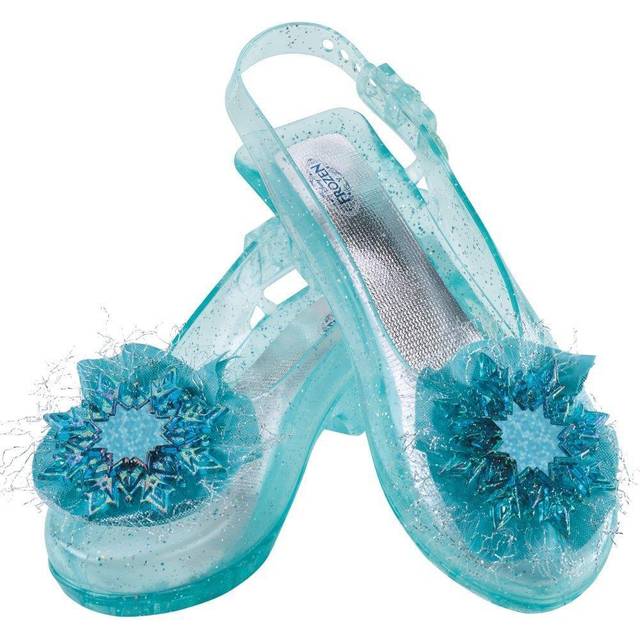 Elsa's Shoes Frozen | Frozen Costume Shoes - Blue (One-Size)
