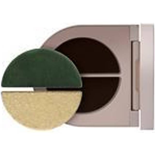 ROSE INC Eyeshadow Shimmer Duo 2.92g (Various Shades) - Satin Olive and Khaki
