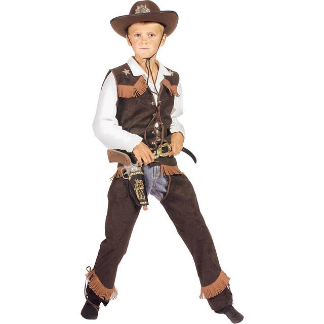 Rawhide Cowboy Costume for Boys | Kid's Cowboy Costumes - Brown (10)