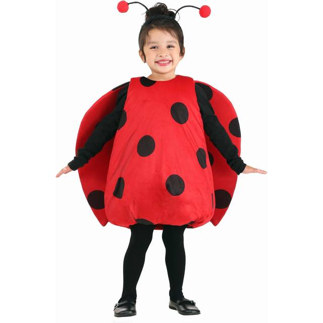 Itty Bitty Ladybug Girl's Toddler Costume | Ladybug Costumes - Black&#47;Red (4T)