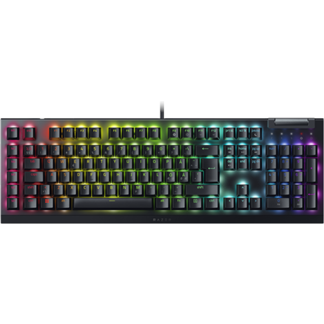 Razer BlackWidow V4 X - Mechanical Gaming Keyboard (Green Switch)