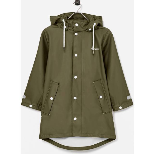 Tretorn Juniors' Wings Rain Jacket Forest Green, 122/128