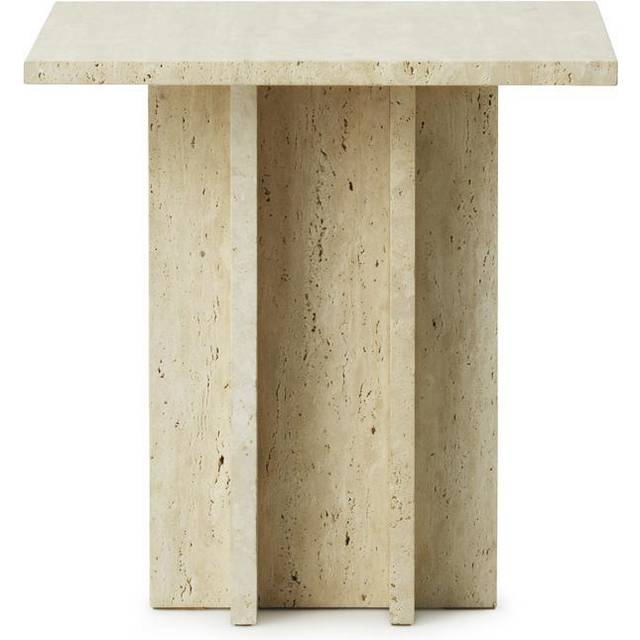 Normann Copenhagen Edge small coffee table Travertine