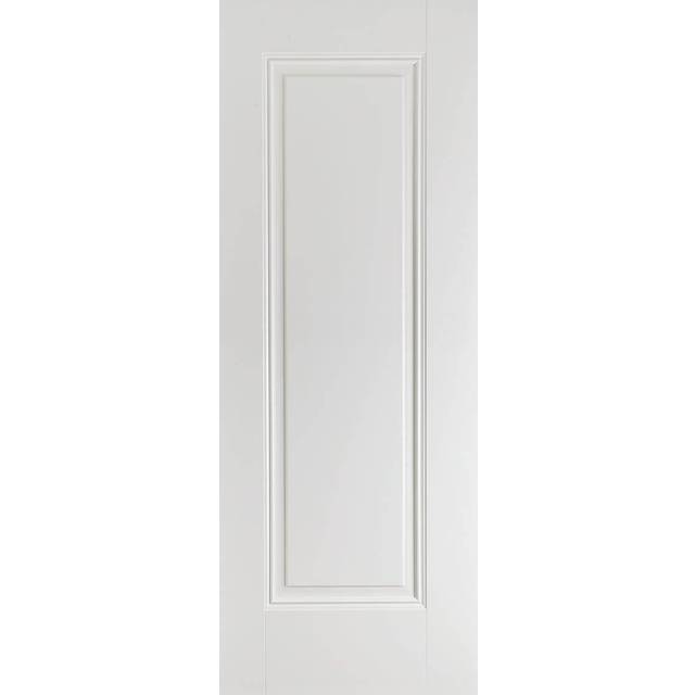 LPD Eindhoven - Solid Primed Internal Door (Size: 1981 x 838mm, Thickness: 44mm, Fire Door: Yes) White