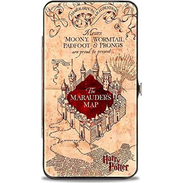 Buckle-Down Harry Potter Hogwarts School The Maraunder's Map Hinged Wallet