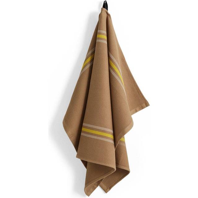 HAY Canteen kökshandduk 52x80 cm Beige/yellow