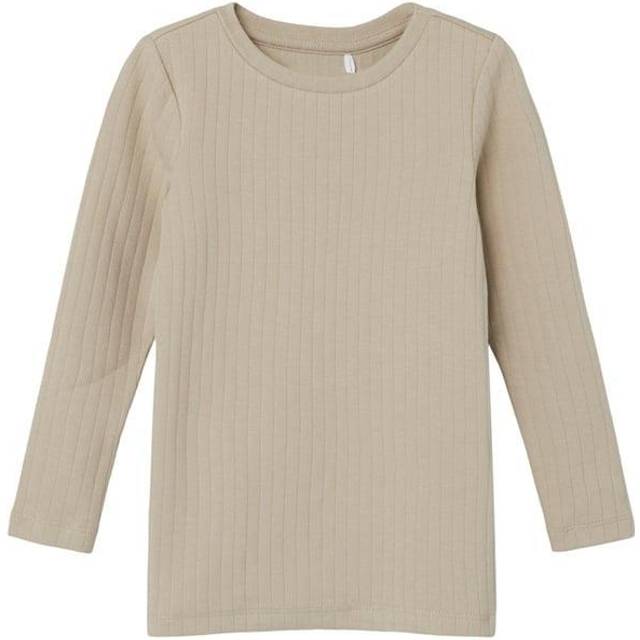 NAME IT Nmfsuraja Xsl Ls Top Noos |Beige |86