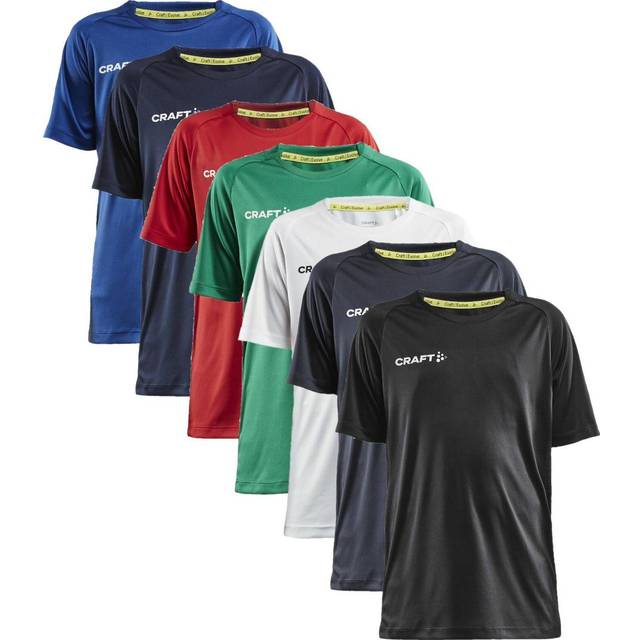Evolve Jr T-shirt, BRIGHT RED, Barn, 122-128