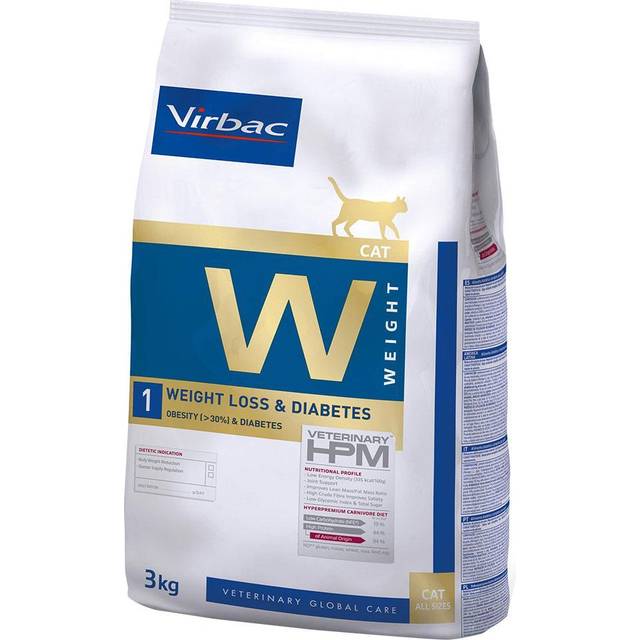 Virbac Cat W1 Weight Loss & Diabetes  - 3 kg