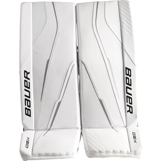 Bauer Målvaktsbenskydd GSX Int White - Vit (L)