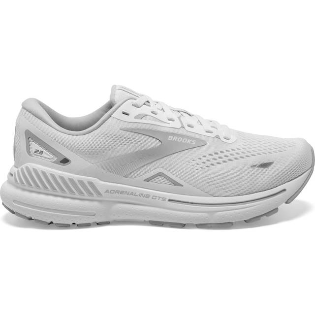 Brooks Adrenaline GTS 23, löparskor för kvinnor, Svart Gunmetal Sharp Green 1d, 40.5 EU