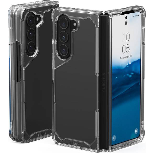 Urban Armor Gear Plyo Case Backcover Samsung Galaxy Z Fold5 Is, Transparent Stöttålig, Induktiv laddning 214356114343