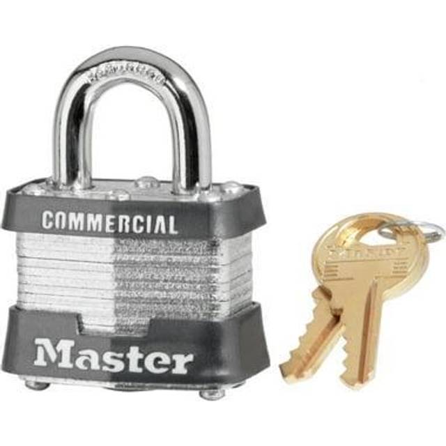 Master Lock 3KA3221 Master Lock Steel Pin Tumbler Pad Lock
