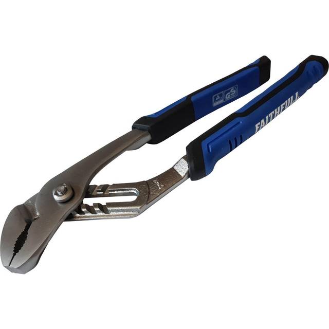 Faithfull - Soft Grip Water Pump Pliers 250mm - 44mm Capacity FAIPLWP10N