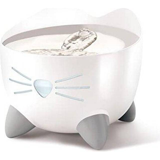 Catit Pixi Cat Fountain White Stainless Steel 2.5 Litre