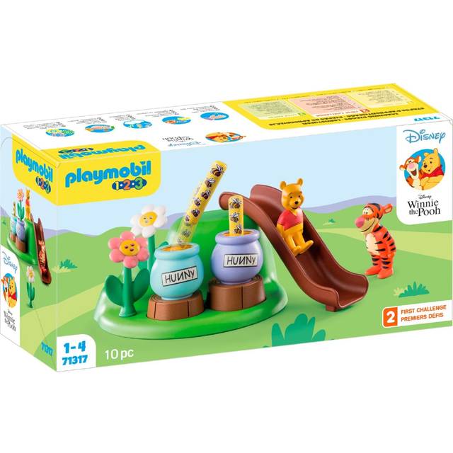 Playmobil 71317 1.2.3 &Amp; Disney: Winnie'S &Amp; Tigger'S Bee Garden - One Colour