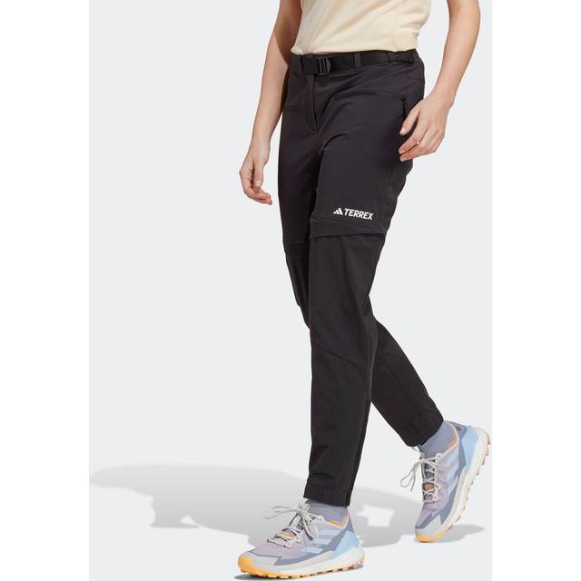 Terrex Utilitas Hiking Zip-Off Tracksuit Bottoms - Black - 22