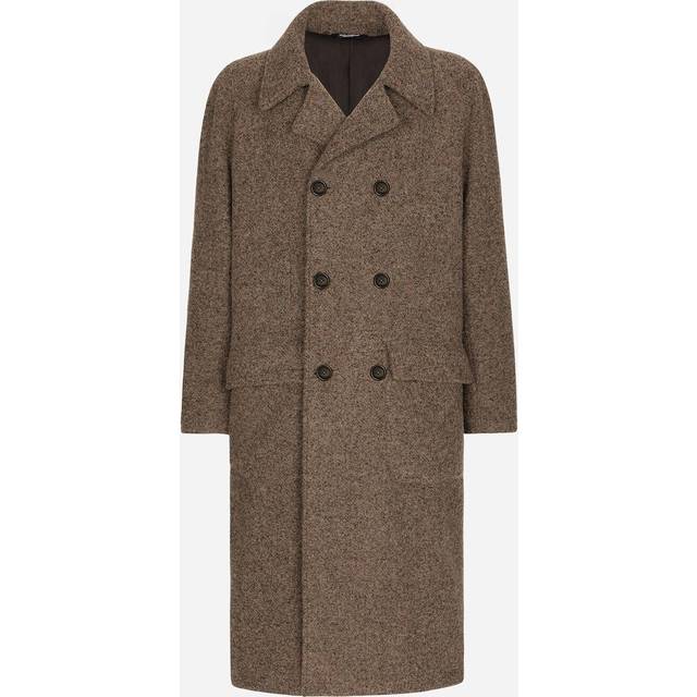 Dolce&Gabbana Double-breasted alpaca-blend coat