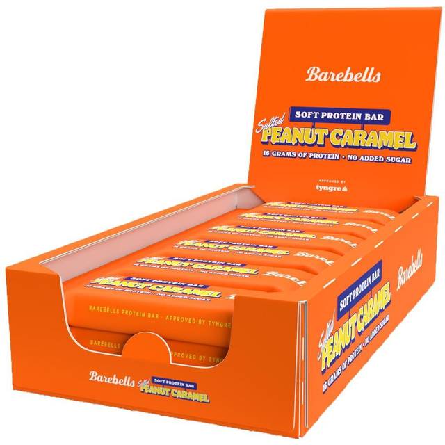 Barebells Salted Peanut Caramel 12-pack, Proteinbars