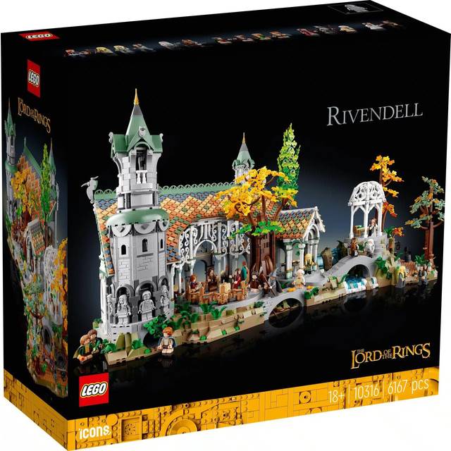 LEGO Icons 10316 Sagan om Ringen - Vattnadal