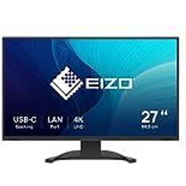 EIZO EV2740X-BK 27inch 16:9 3840x2160 350 cd/sqm 178/178 IPS LCD USB-C Display Port 2xHDMI LAN USB hub 2/4 Auto EcoView Black