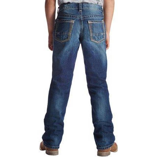 Kid's B4 Relaxed Coltrane Boot Cut Jeans in Durango Cotton, Size 7, by Ariat