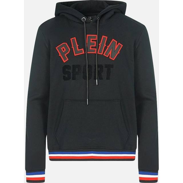 Black Cotton Men Sweater - L