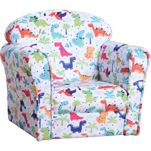 HOMCOM HOMCOM Children's Armchair Kids Sofa Tub Chair, Multi