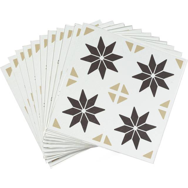 Vivid stars grey floor tiles self adhesive vinyl flooring kitchen bathroom 1m²