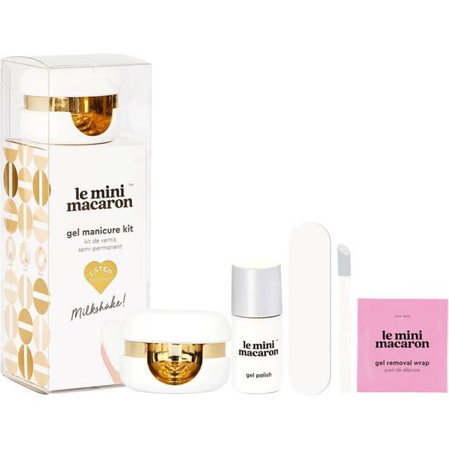 Le Mini Macaron Gel Manicure Kit - Milkshake