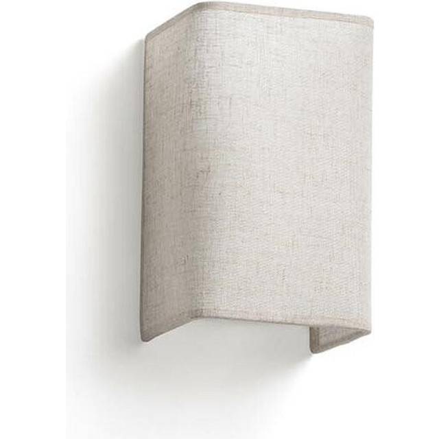 Faro Otton Rectangle Linen Up Down Wall Lamp Vertical