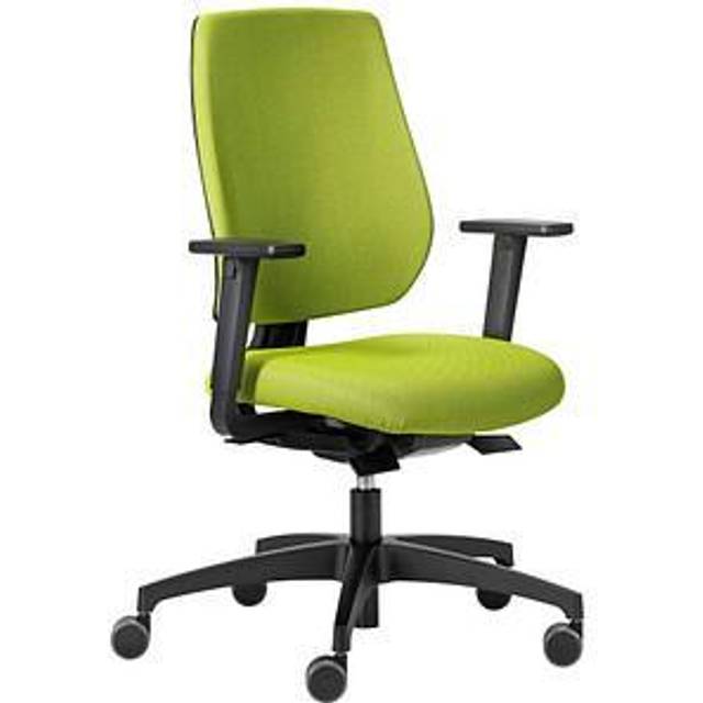 Dauphin with upholstered back rest, with upholstered back rest, light green