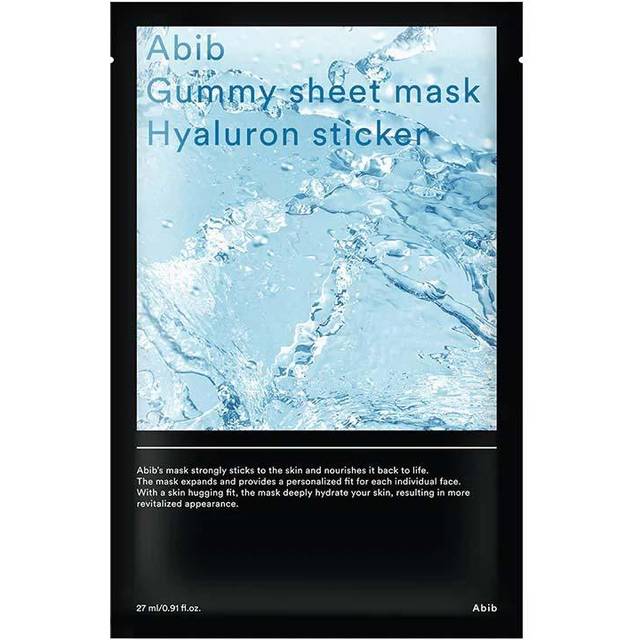 Abib Gummy Sheet Mask Hyaluron Sticker 27 g