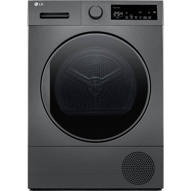 LG T200 FDT208S 8 kg Heat Pump Tumble Dryer - Dark Silver, Black,Silver/Grey