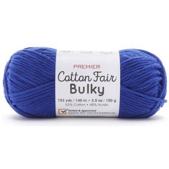 Premier Cotton Fair Bulky Yarn-Classic Blue 2081-11