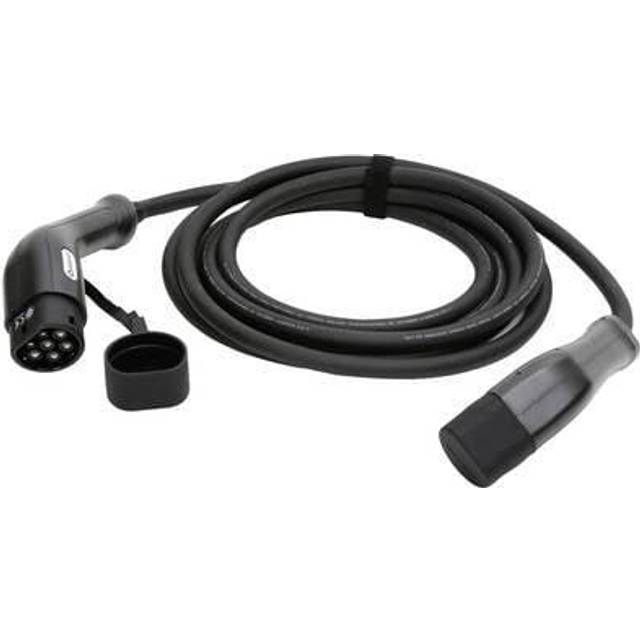 Platinet EV Charging Type2 Cable Cable 5m Charging Speed 22kW Single or Three Phase power supply (32A) Type 2 to Type 2 connectors (current and most popular standard) Suitable for all electric vehicle manufacturers Black
