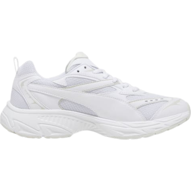 Puma Morphic Base Mesh Trainers - UK 3 - White