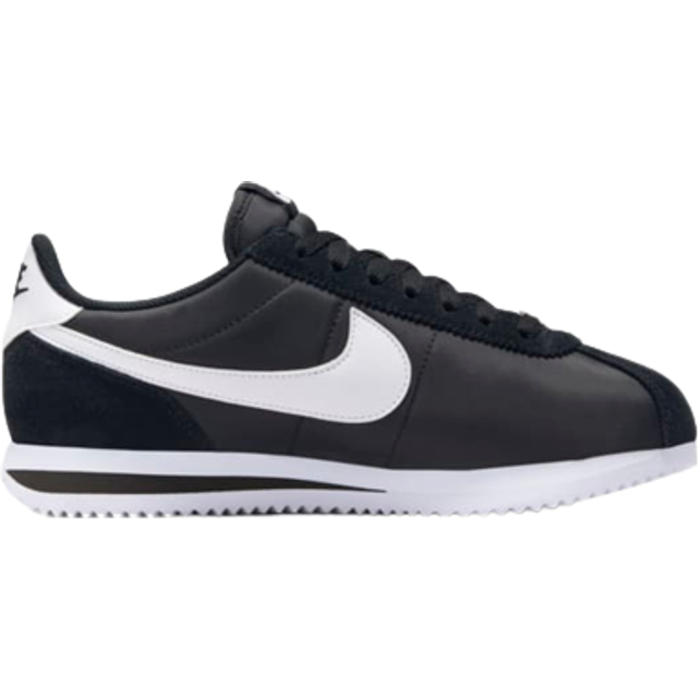 Women s Cortez Textile Sneakers Black / White - Multicolor (8.5)